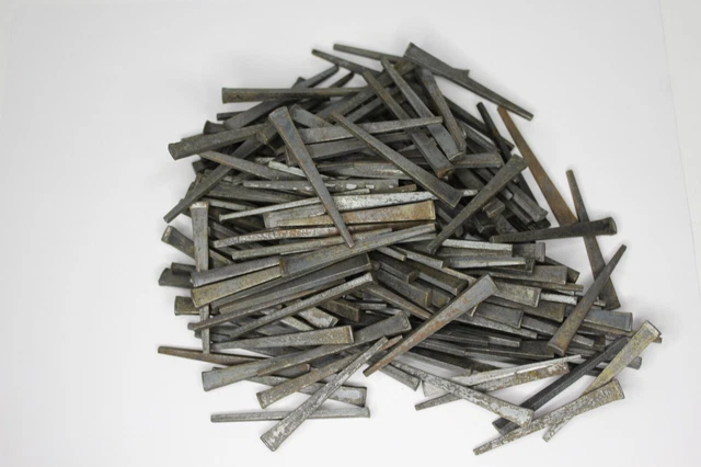 Vintage Lot of 200 Square Cut Nails 2 1/4"