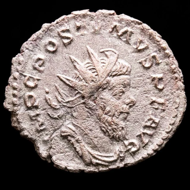 *Lucernae* Postumo (260-269 dC) antoniniano, Trier. HERC DEVSONIENSI (1037)