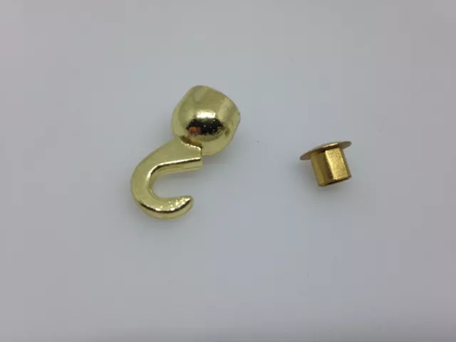 Grandfather Clock weight shell Hook and Nut 4 mm Thread female