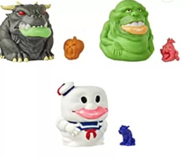 Ghostbusters Ecto-Plasm Ghost Gushers 3-Pack Collectible Squeezable Figures with