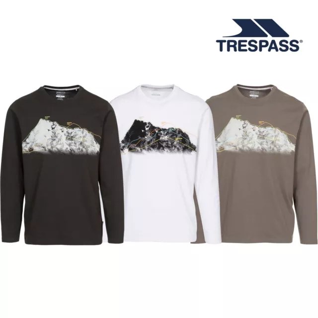 Trespass Wrenburyton Mens Long Sleeve Top with Quick Dry