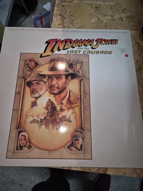 INDIANA JONES AND The Last Crusade Soundtrack (Vinyl) John Williams