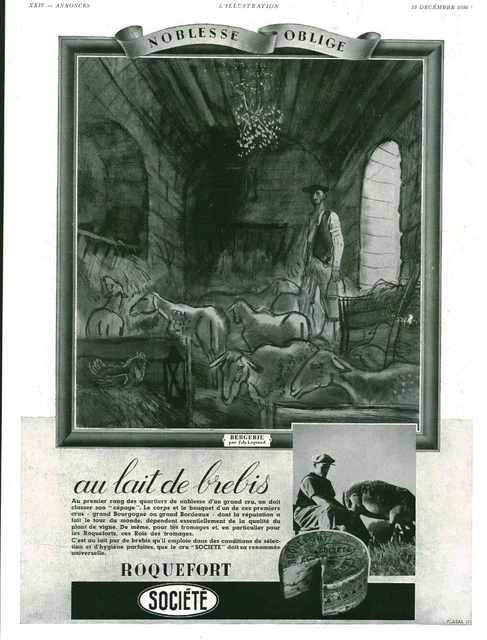 Publicité ancienne Grain de Vals, Constipation, Obésité Stock Photo