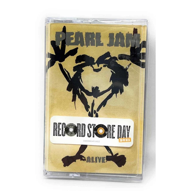 Pearl Jam Alive Record Store Day 2021 Cassette New Factory Sealed RSD NOS