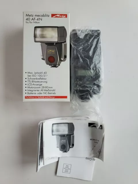 *NEW* Metz Mecablitz 40 AF-4N for NIKON