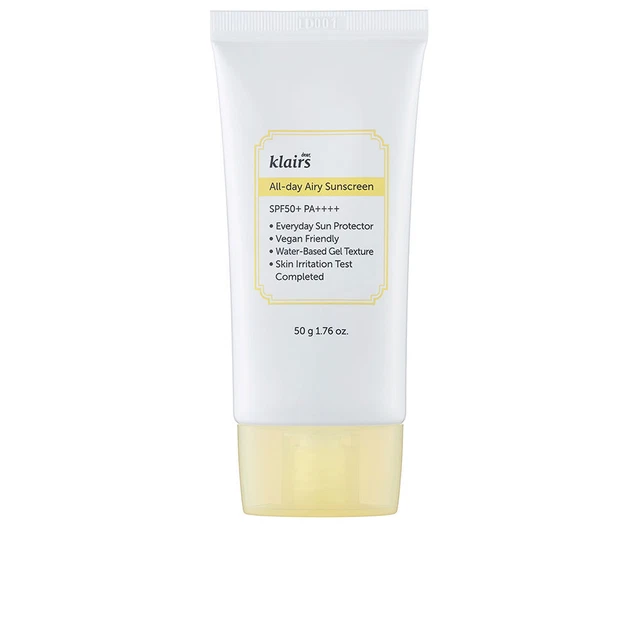 Solari Klairs unisex Crema solare ALL-DAY AIRY SPF50+ 50 gr