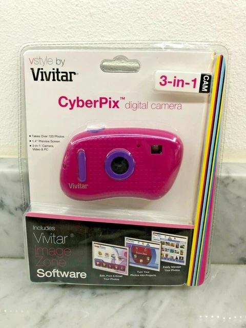Vivitar Vivicam V090 Appareil photo sous-marin compact, 18 mégapixels