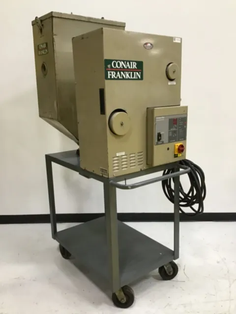CONAIR FRANKLIN CD30 Desiccant Dryer w/Hopper CD30 Used #132032