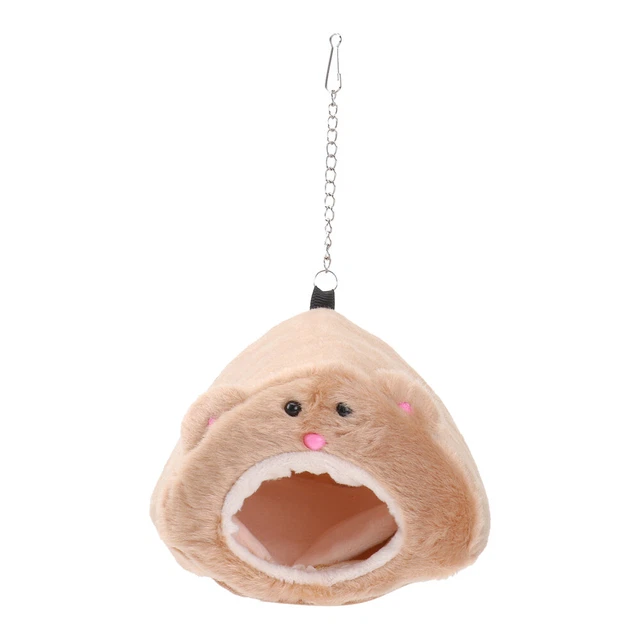 Hamster Hängematte, Winter warmes Hamsterbett kleine Tiere Nest für Mäuse,