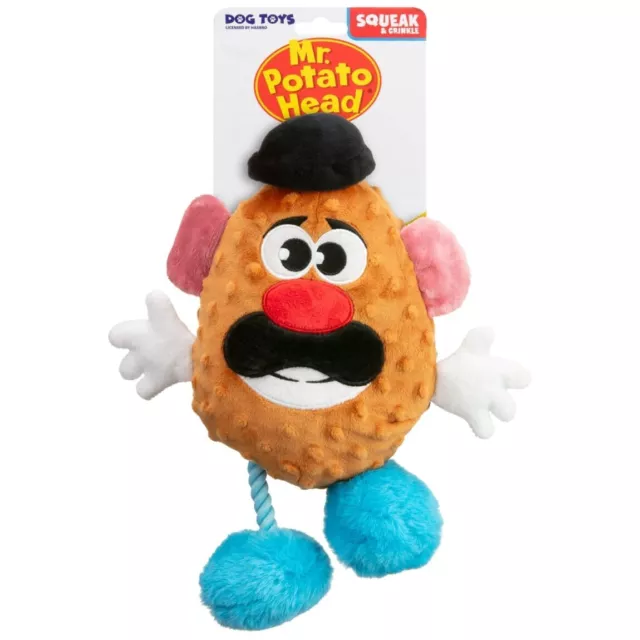 Hasbro Mr. Potato Head Squeak & Crinkle Dog Toy