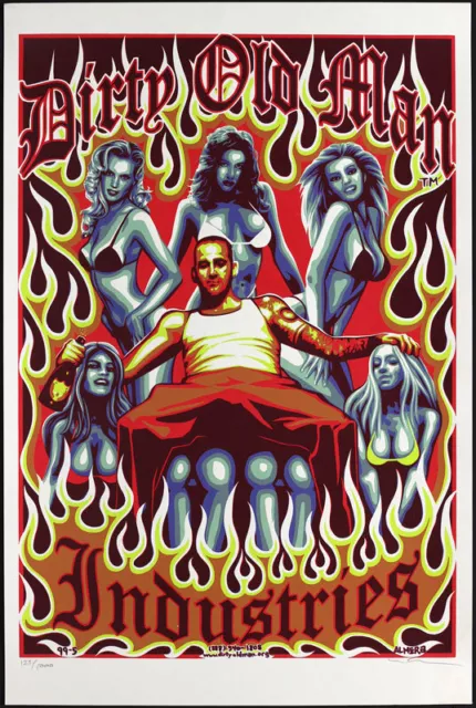 Marco Almera Dirty Old Man Industries Poster Sublime Long Beach Dub Allstars Marco Almera Dirty Old Man Industries Poster Sublime Long Beach Dub Allstars