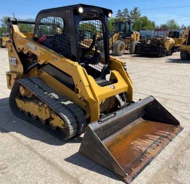 2019Caterpillar 259D3 Open Cab 2-Speed Track Skid Steer Cat 259