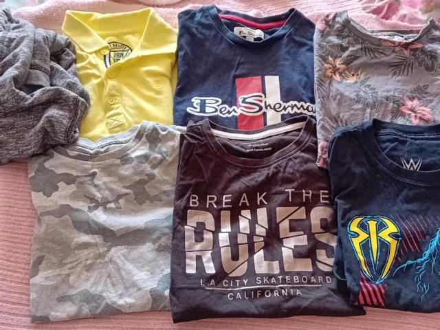 Boys Bundle Age 10, 10-11 NEXT, Matalan,  Primark,  Ben Sherman,  WWE