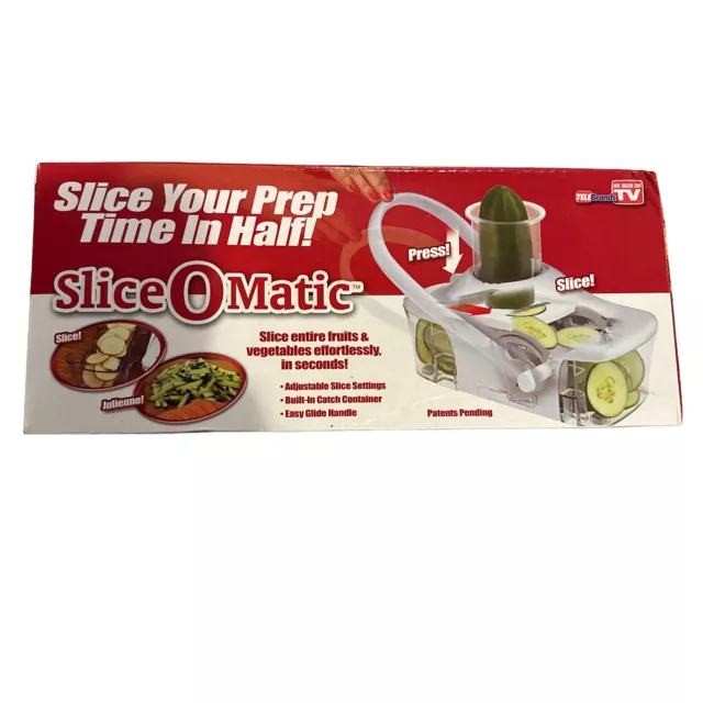 SLICE-O-MATIC Kitchen Slices Fruits, Vegetables As Seen on TV - Slicer