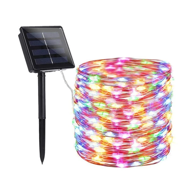 5V Christmas Lights Waterproof 8 Modes Party Lamps for Bedroom(5M-Colored Light)