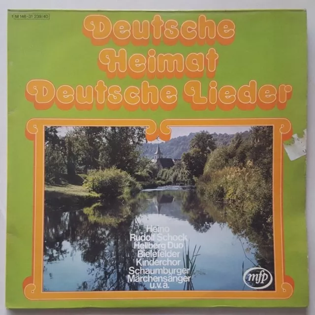 Deutsche Heimat Deutsche Lieder Various 2 LP
