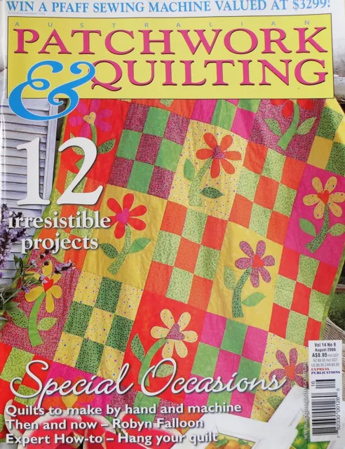 Patchwork & Quilting Magazine Vol 14 No 9 - SAVE 25% Bulk Magazine Discount
