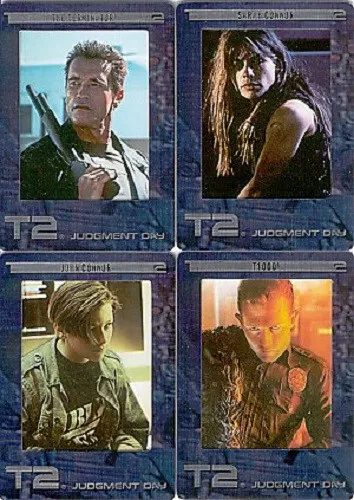 Terminator 2 Judgement Day Artbox 2003 Filmcardz Set Of 72 Cards With Checklist
