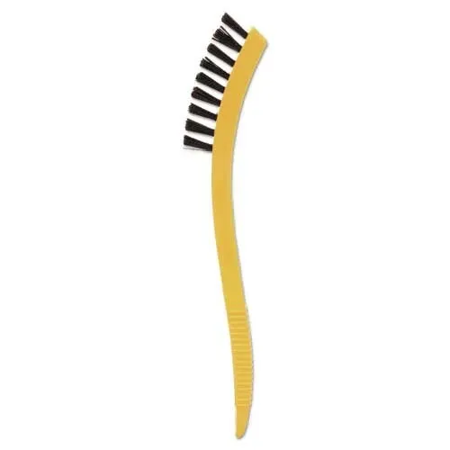 Rubbermaid Scratch Brush 8.5" Yellow/Black FG9B5600 BLA