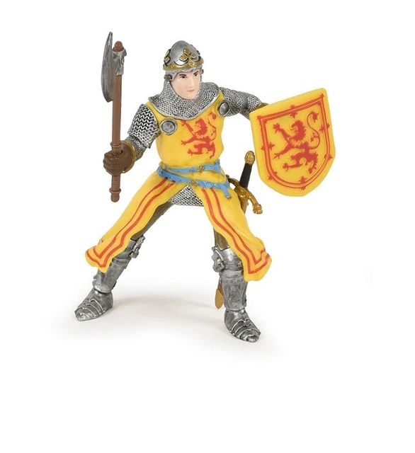 Papo 39943 Robert I.3 1/2in Knight And Castles