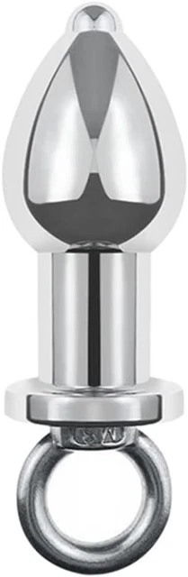 what do anal plugs do Kleiner Analplug aus Metall / Analspielzeug aus Edelstahl / Sexprodukt main image 1