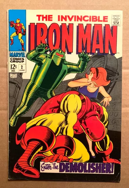 Invincible Iron Man #2 Marvel Silver Age 1968