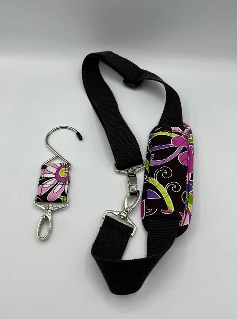 Vera Bradley Duffel Bag Lg Purple Punch Shoulder STRAP & HOOK Replacement ONLY
