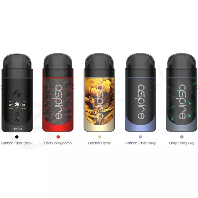 Genuine Aspire BP 60 Vape Pod 60W MTL DTL Kit |1400mAh Battery **SALE**Cheapest