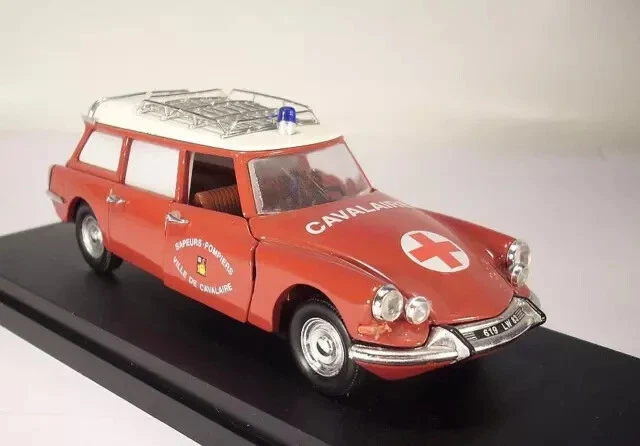 Norev France 1/43 - Citroën DS ID 19 Break Aspro Tour De France 1964 - Occasion Boîte