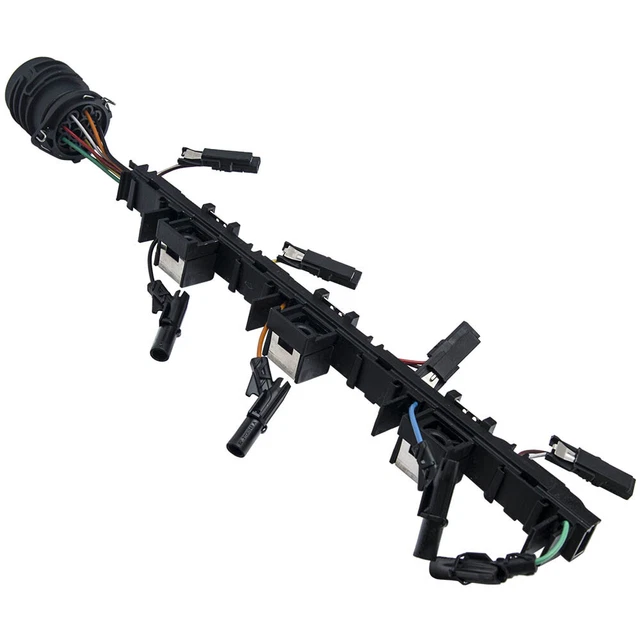 Huiruhy Faisceau De Câbles D'Injecteur 9 Broches 03G971033L Compatible A3 A4 A6 Golf Octavia Superb 2.0 TDI