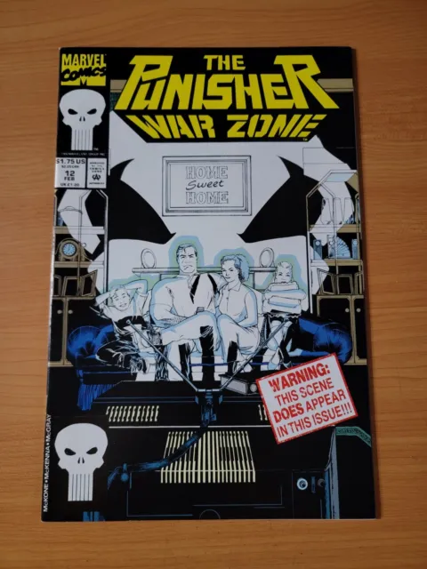 Punisher War Zone #12 Direct Market Edition ~ NEAR MINT NM ~ 1993 Marvel Comics