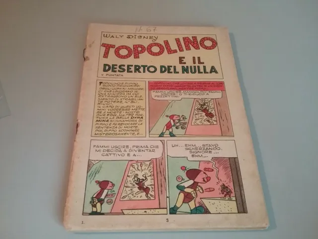 Topolino Libretto N.67   Da Restauro , Originale , Vedi Foto .