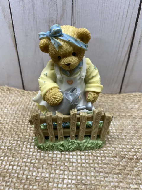 Cherished Teddies Dolores 2002 Members’ Only  Figurine NIB Enesco