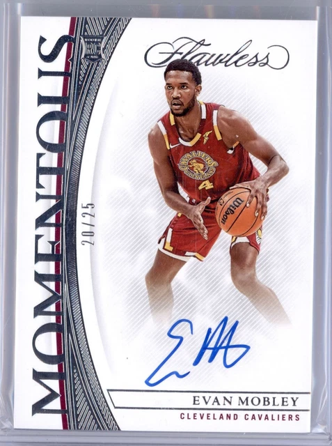 直筆サイン ルーキーカード:red_exclamation_mark:EVAN MOBLEY RC AUTO