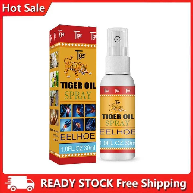 Lindert Schmerzen Blutergüsse Schwellungen rheumatische Arthralgie 30ml Tigeröl Spray
