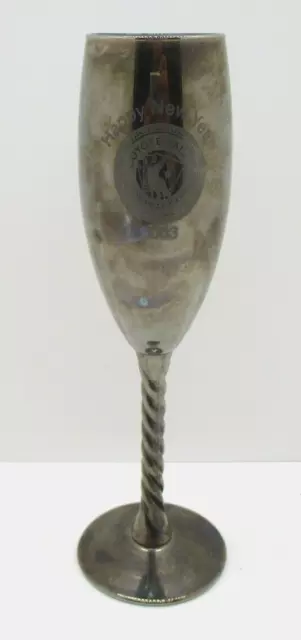2003 Coyote Valley Shodakai Casino Champagne Glass