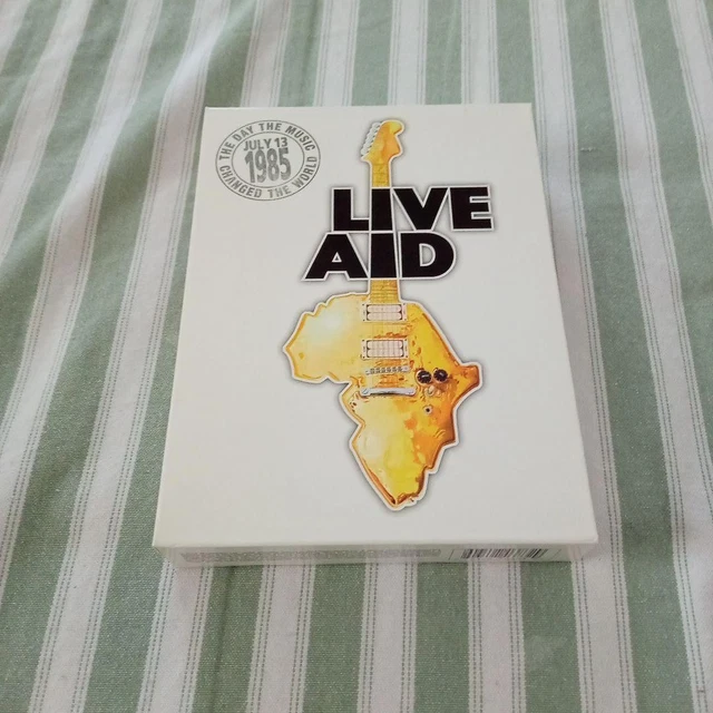 LIVE AID JULY 13th 1985 Box Set 4 Disc Set With Booklet