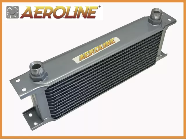 AeroLine 13 Row Alloy Oil Cooler 1/2" BSP Fast Road & Race UNIVERSAL