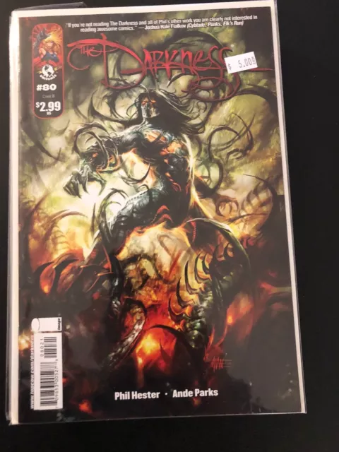 The Darkness vol.3 #80 2009 Variant High Grade 9.4 Top Cow Comic Book 21-225