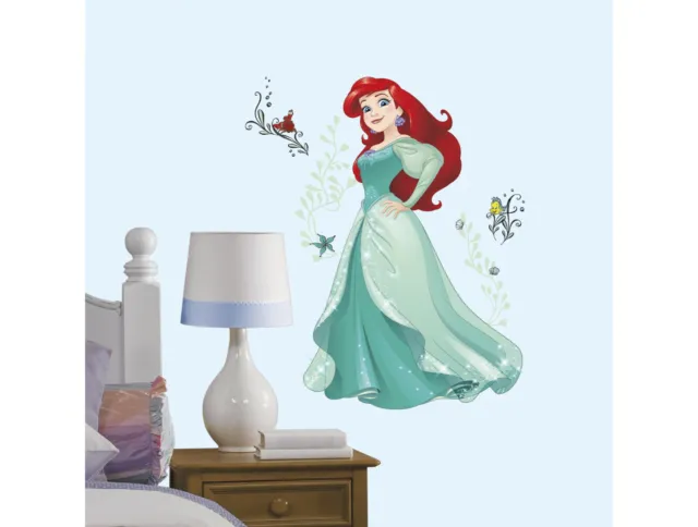 Disney Princess Ariel the Little Mermaid Mini Mural Peel & Stick RMK3207GM