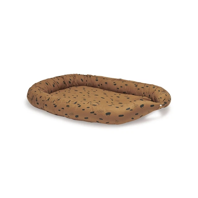 Jollein Babynestchen 40x70 cm Kuschelnest Spot caramel TOP