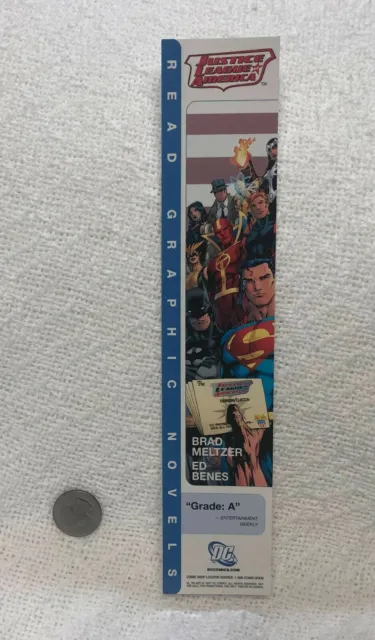 DC Comics Justice League Of America Promo Bookmark