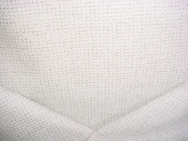 3-5/8Y Kravet Lee Jofa Soft White Ecru Textured Plainweave Upholstery Fabric