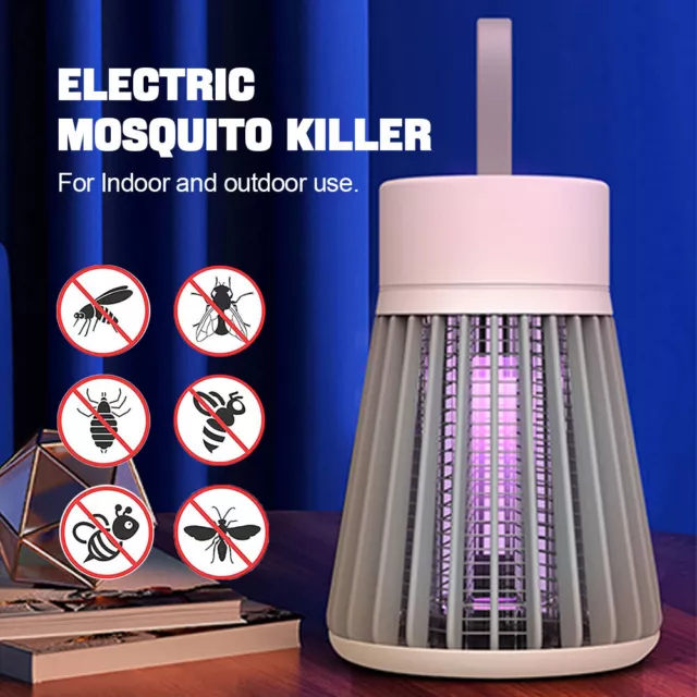 Electronic Insect Killer Camping Bug Zapper Reusable Fly Trap Anti Mosquito