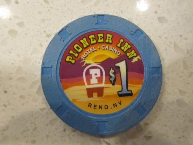 $1 Pioneer Inn Casino Chip + FREE Mystery Las Vegas Nevada Bonus Poker Chip