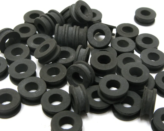 Rubber Grommet, 1/8" x 1/4", 120pcs