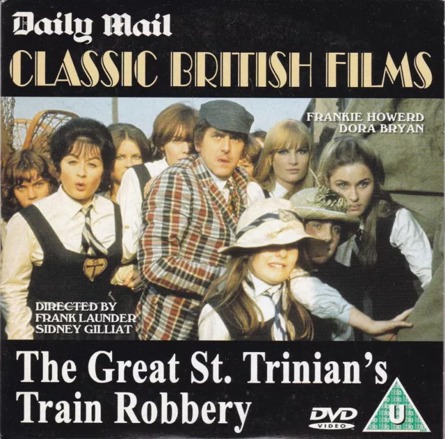 THE GREAT ST. TRINIAN'S TRAIN ROBBERY ( DAILY MAIL Newspaper DVD )