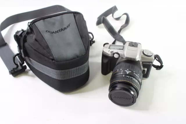 Minolta Maxxum 5 35mm SLR Film Camera w/ 28-90mm f/3.5-5.6 Macro Lens