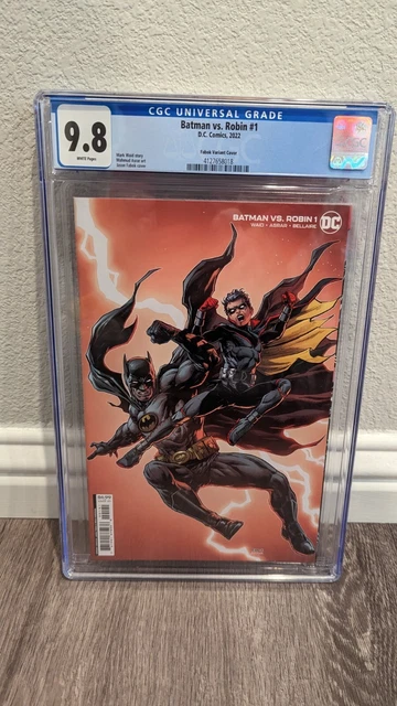 Batman Vs Robin #1 Fabok Variant CGC 9.8