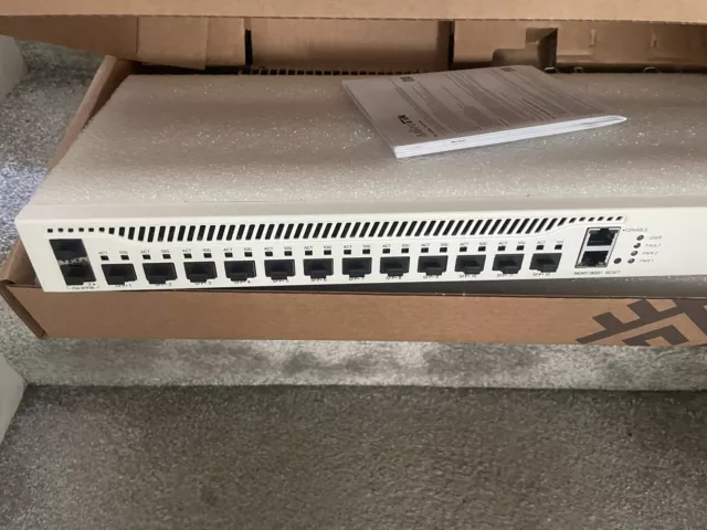 Mikrotik CCR2004-1G-12S+2XS Ethernet Router New